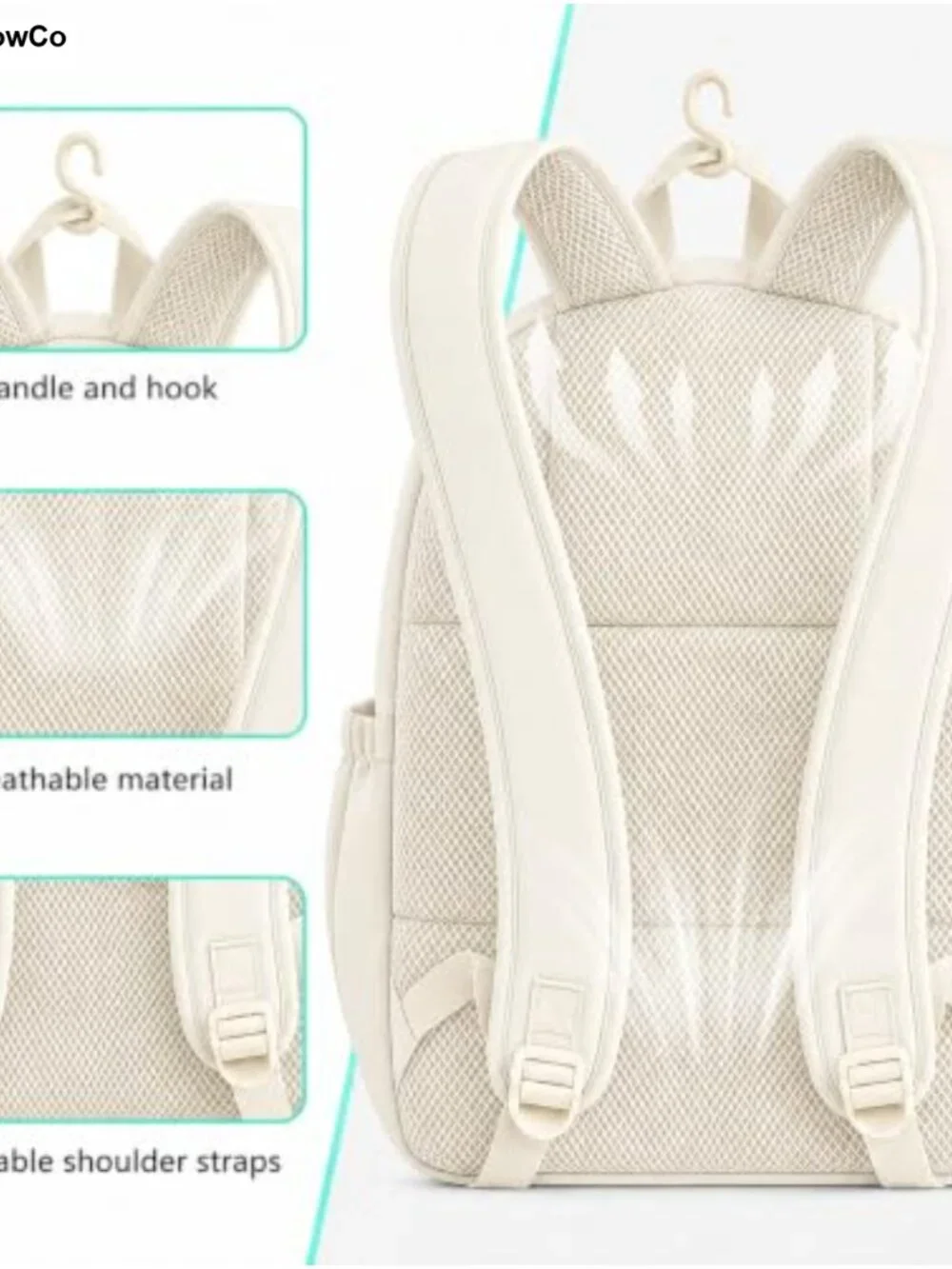 Pickleball Backpack with Shoe Compartment for Men Women